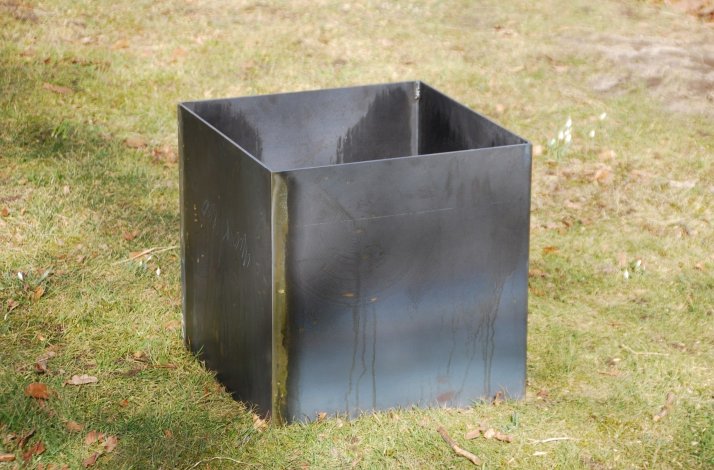 Plantekasser med bund 3mm rjern