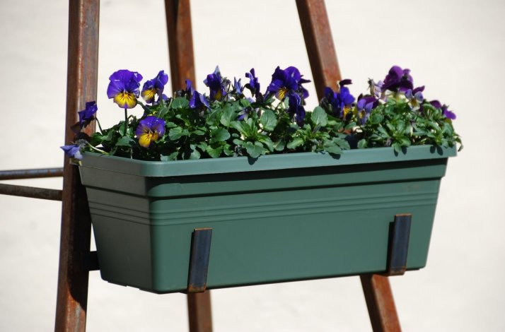 Plantekasse inklusiv stlbjle